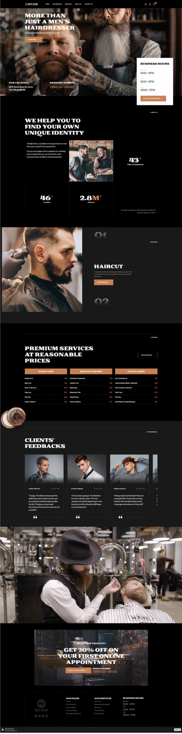 Salon Standard Template 2