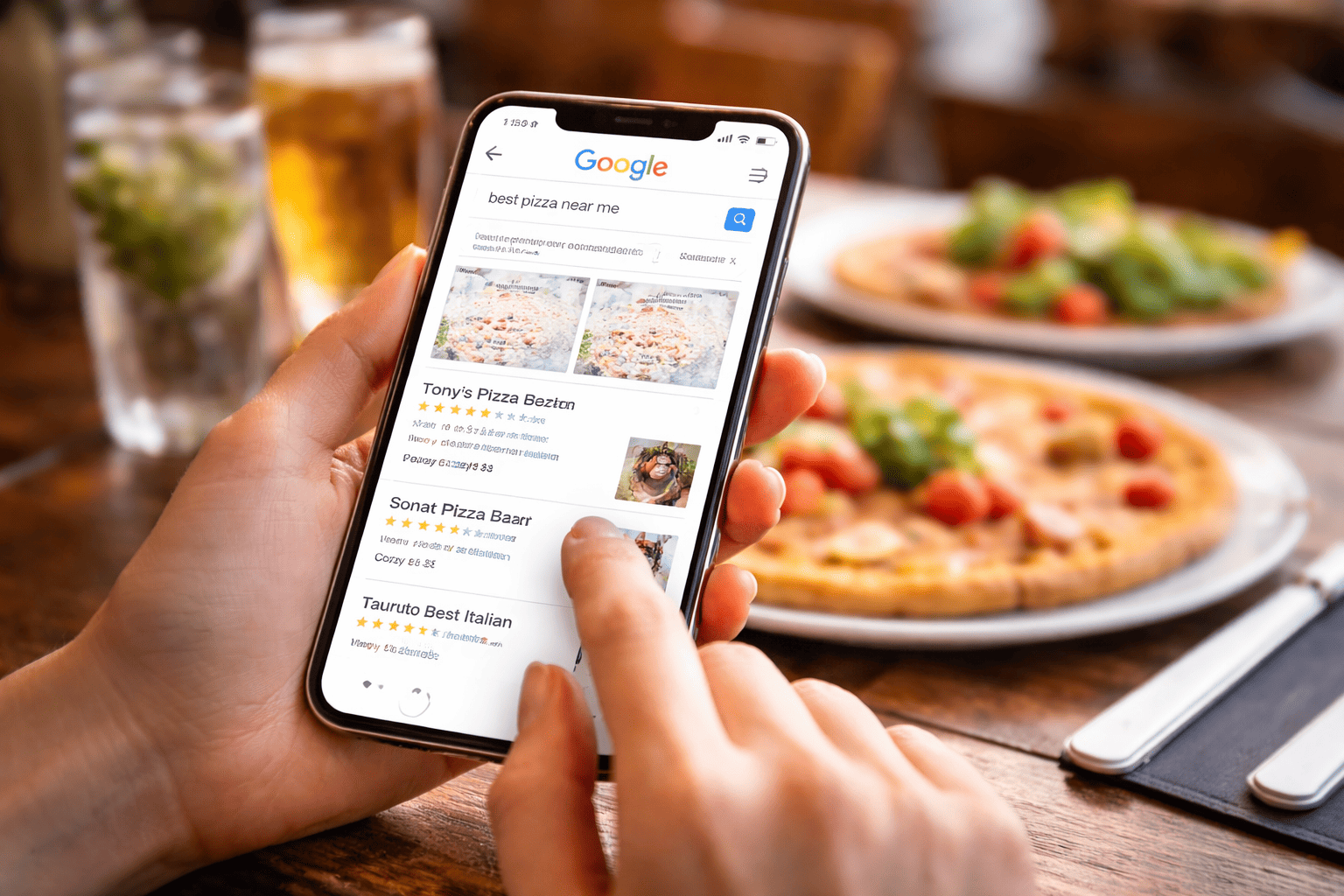 Local search and restaurant discovery