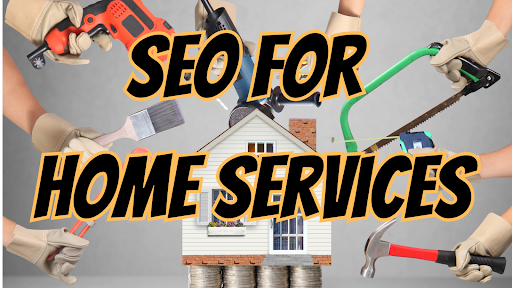 Local SEO illustration for home services - electrician, plumber, repair